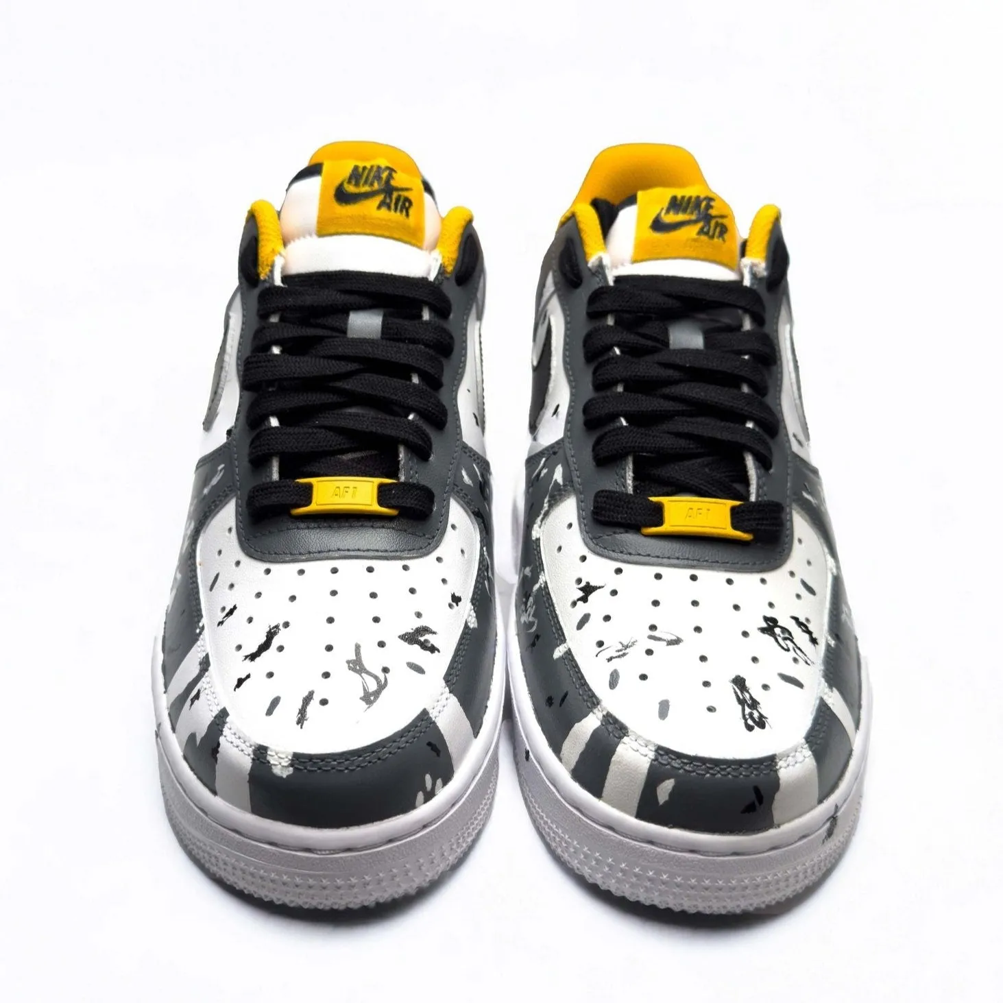 Nike Air Force 1 Custom Sneakers | Grime | Urban Camo