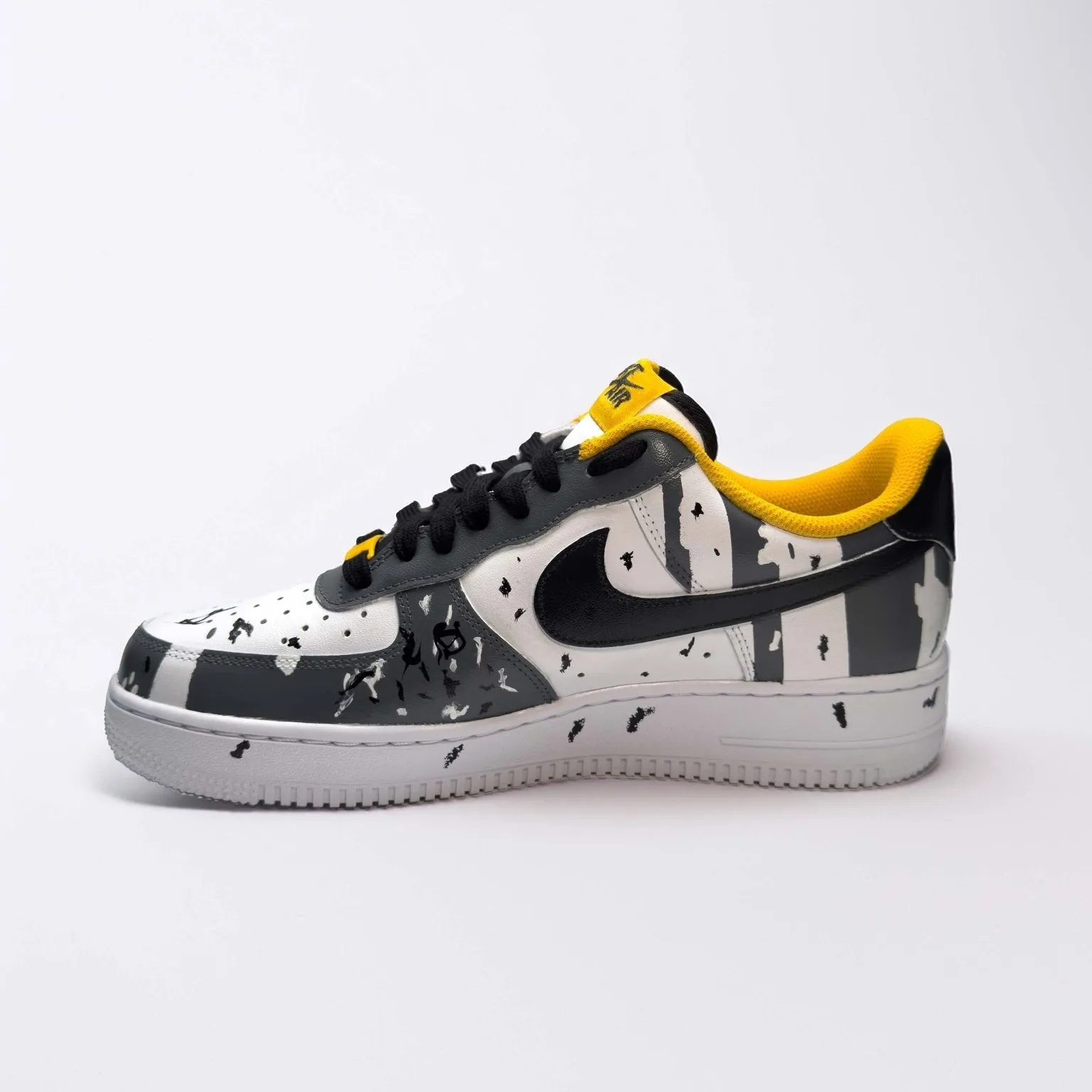 Nike Air Force 1 Custom Sneakers | Grime | Urban Camo