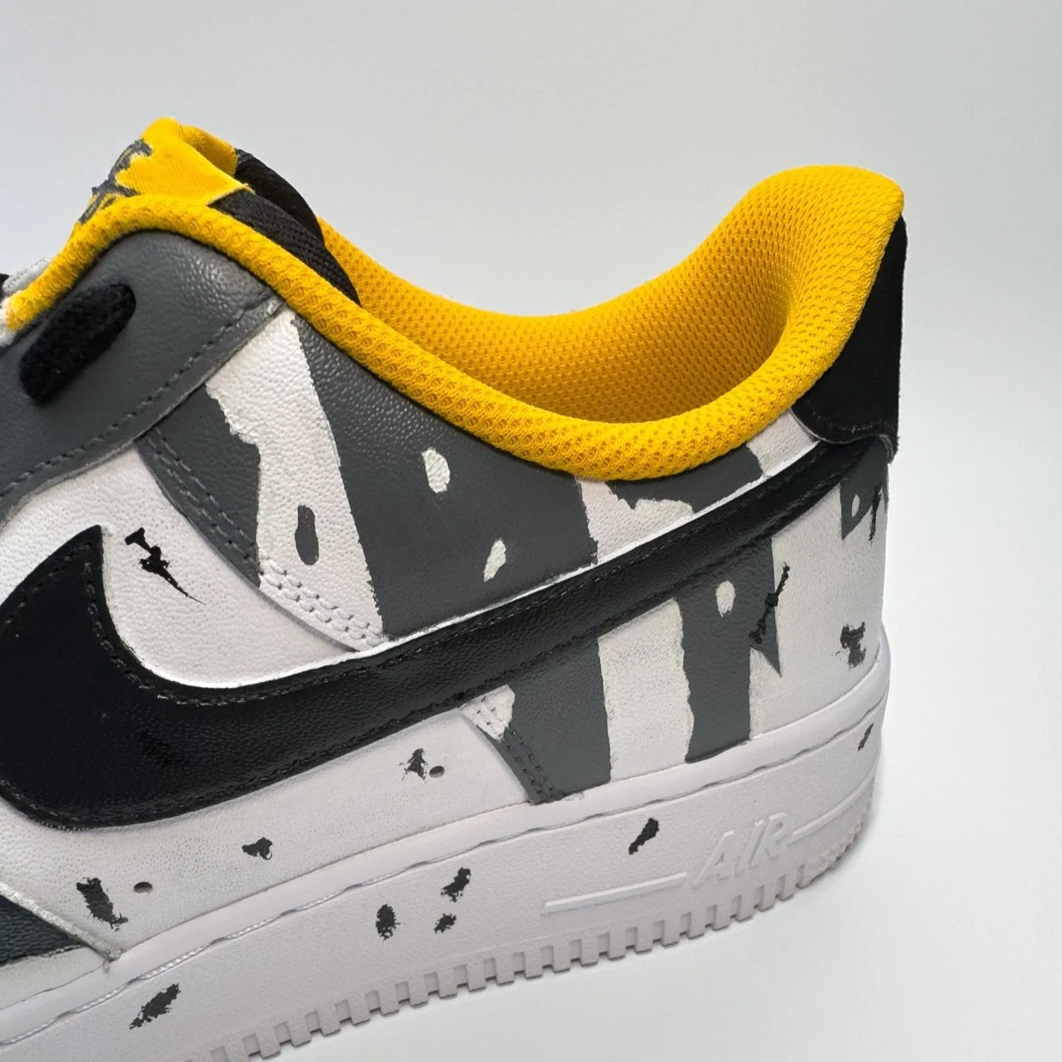 Nike Air Force 1 Custom Sneakers | Grime | Urban Camo