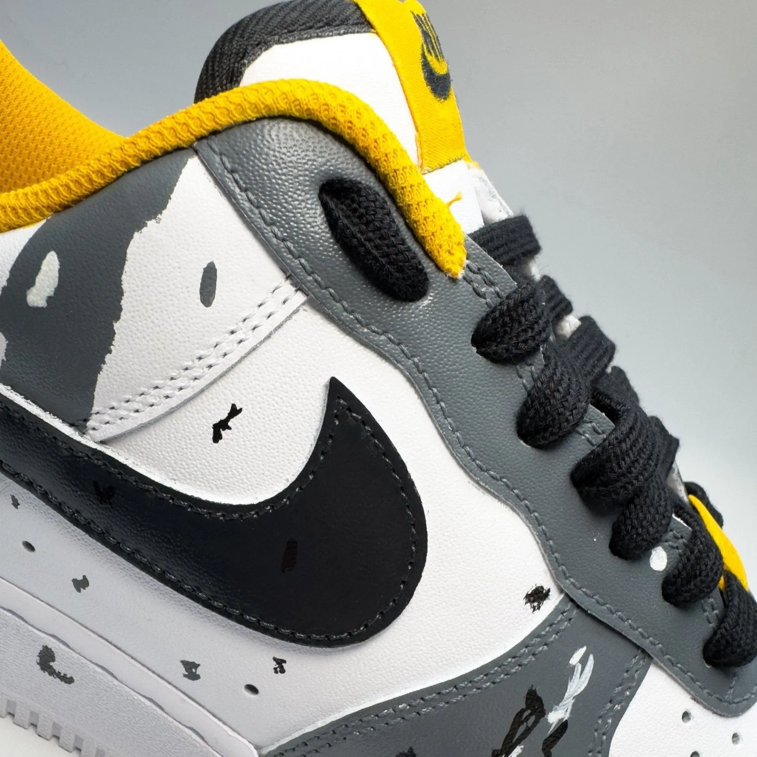 Nike Air Force 1 Custom Sneakers | Grime | Urban Camo
