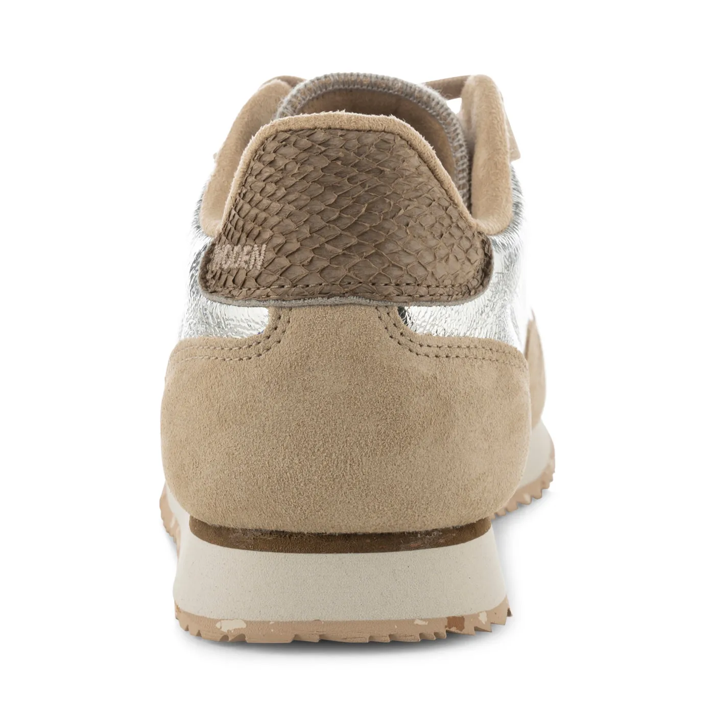 Nora III Metallic Leather - Silver