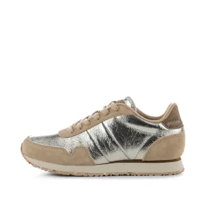 Nora III Metallic Leather - Silver