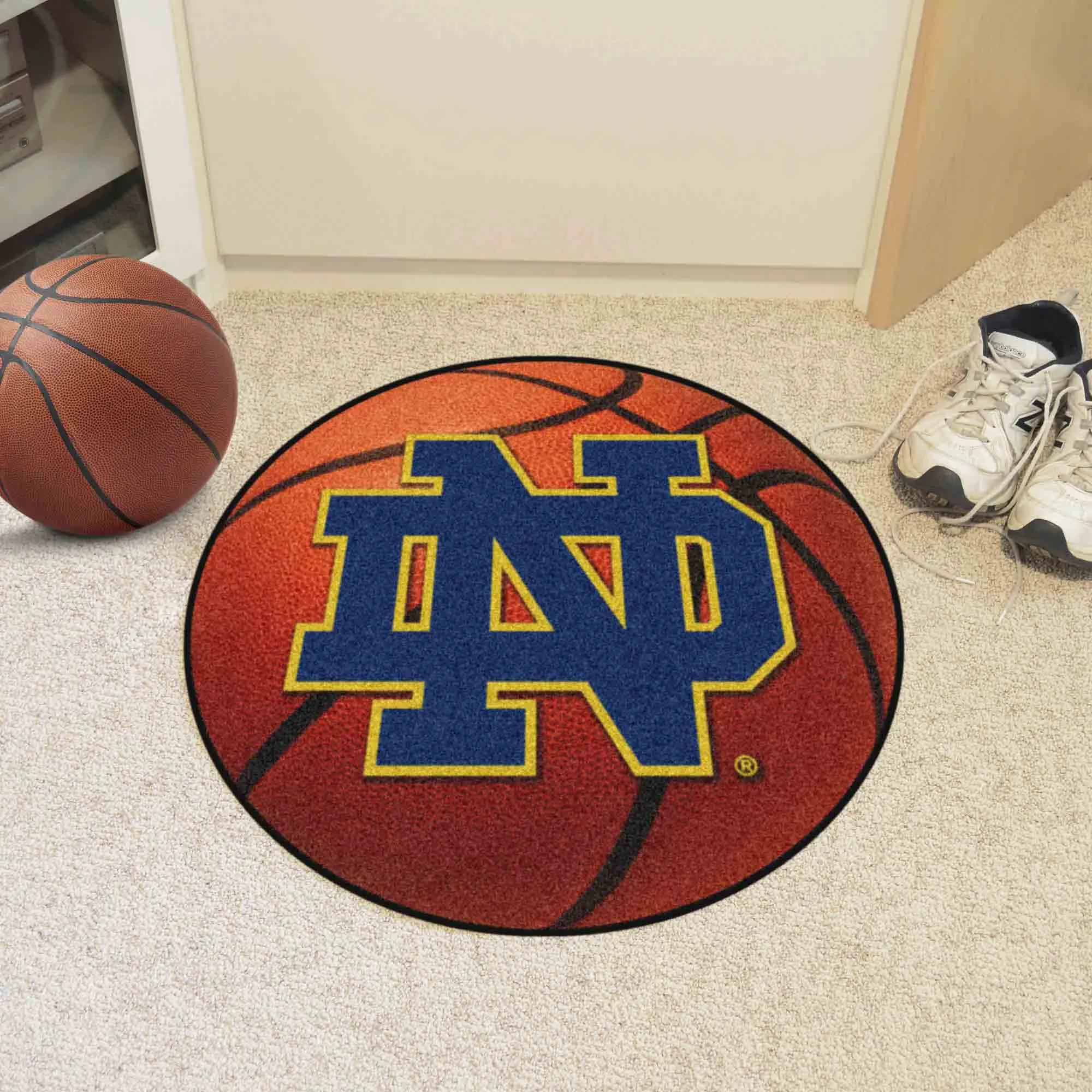 Notre Dame Basketball Mat