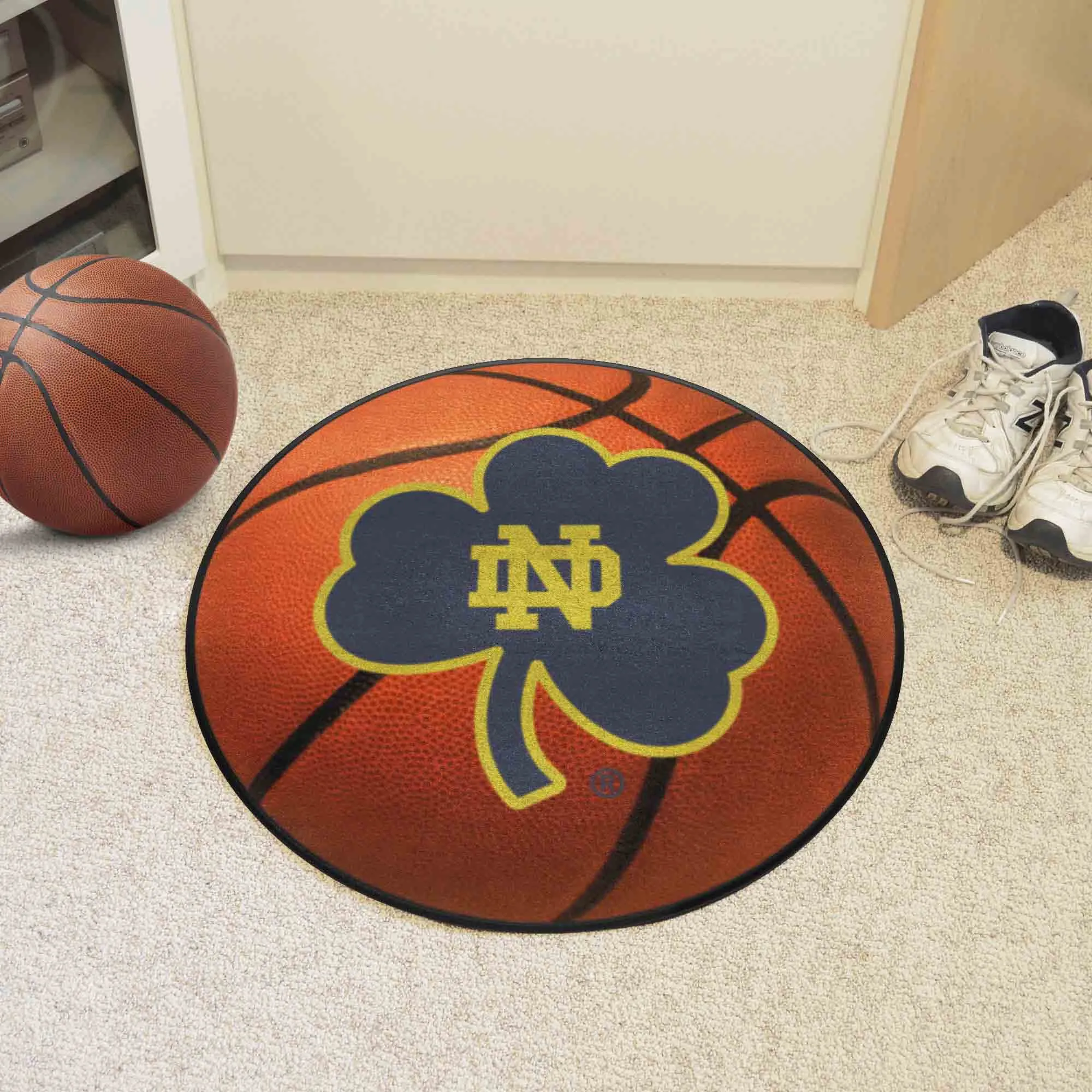 Notre Dame Basketball Mat