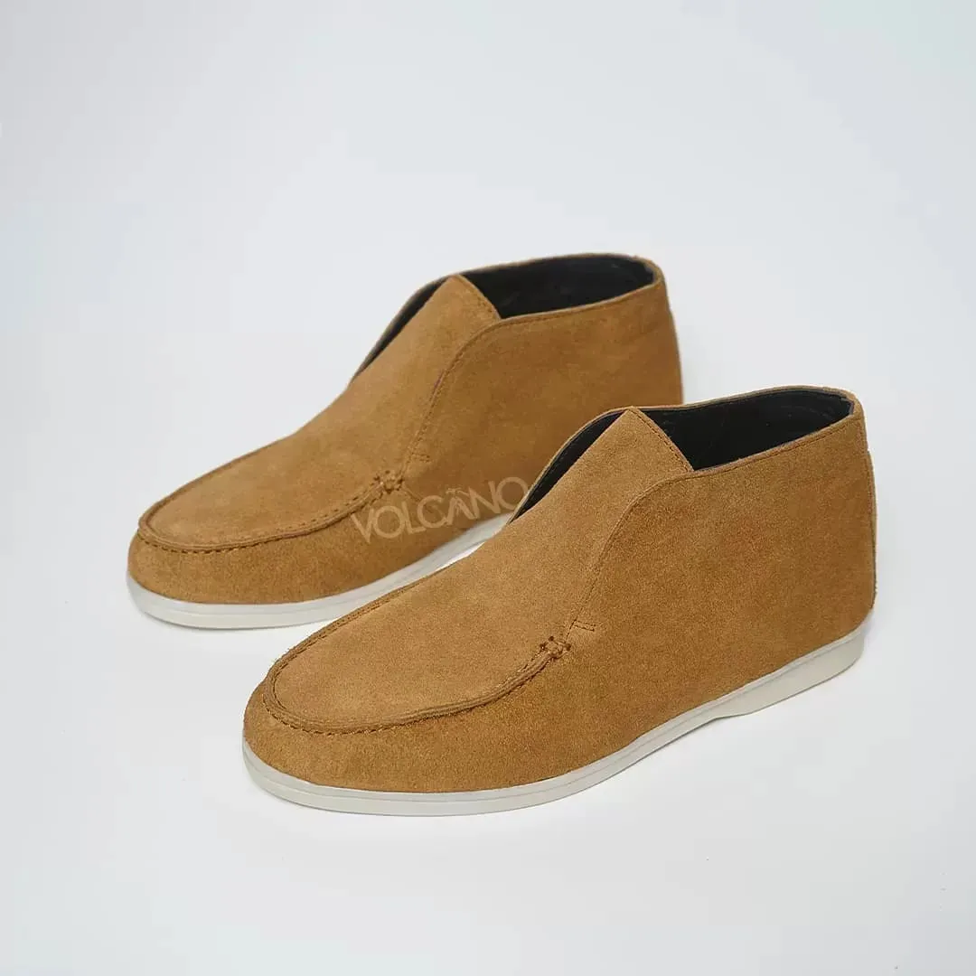 Open Walk Chukka Boots Camel
