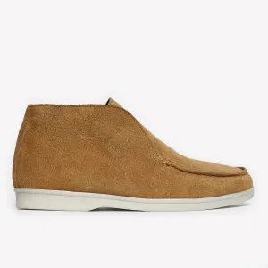 Open Walk Chukka Boots Camel