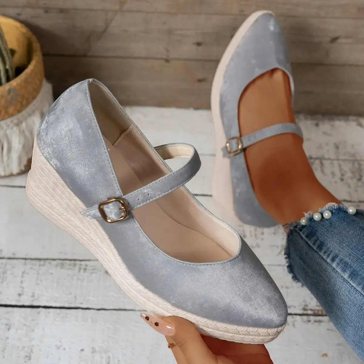 Point Toe Platform Loafers