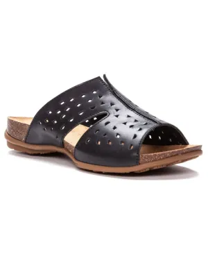Propet Women's Fionna Slide Sandals WSX111L Black 9.5M