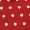 Red Polka Dot Milk Maid Neck Long Sleeve Top