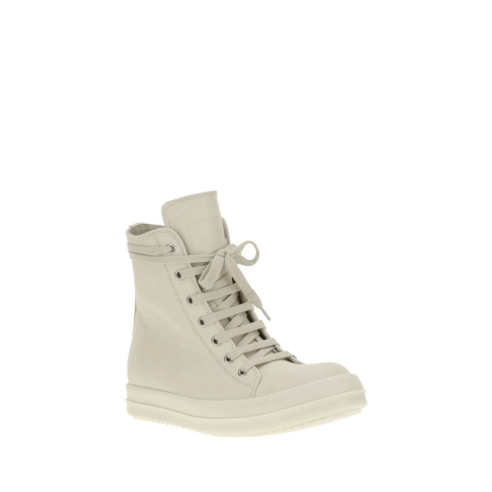 Rick Owens Leather Sneakers