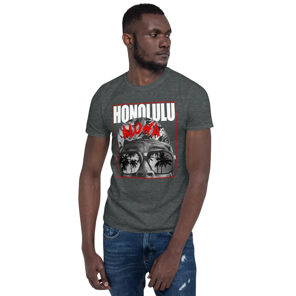 Rogue Labs Aloha Honolulu Mens T-Shirt