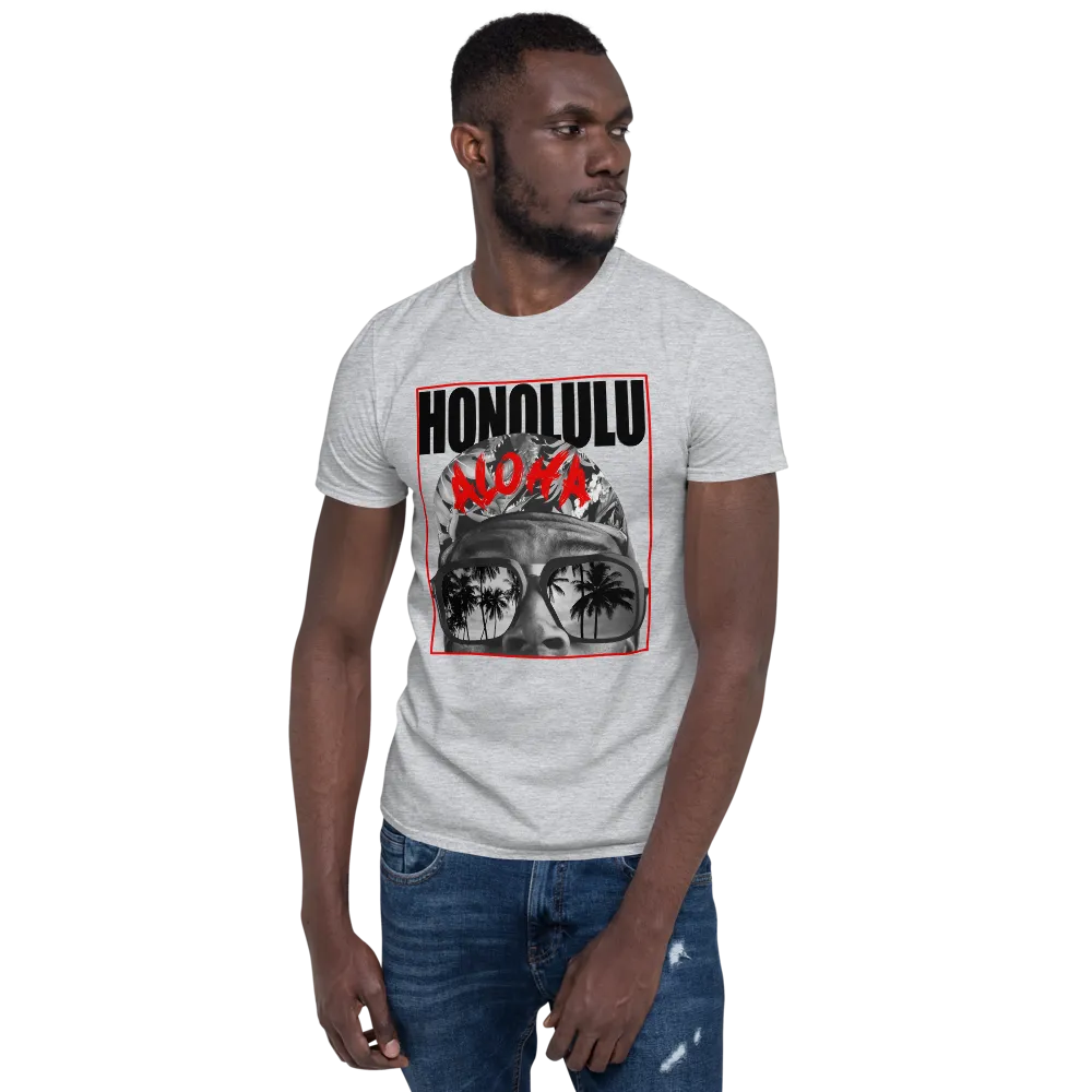 Rogue Labs Aloha Honolulu Mens T-Shirt