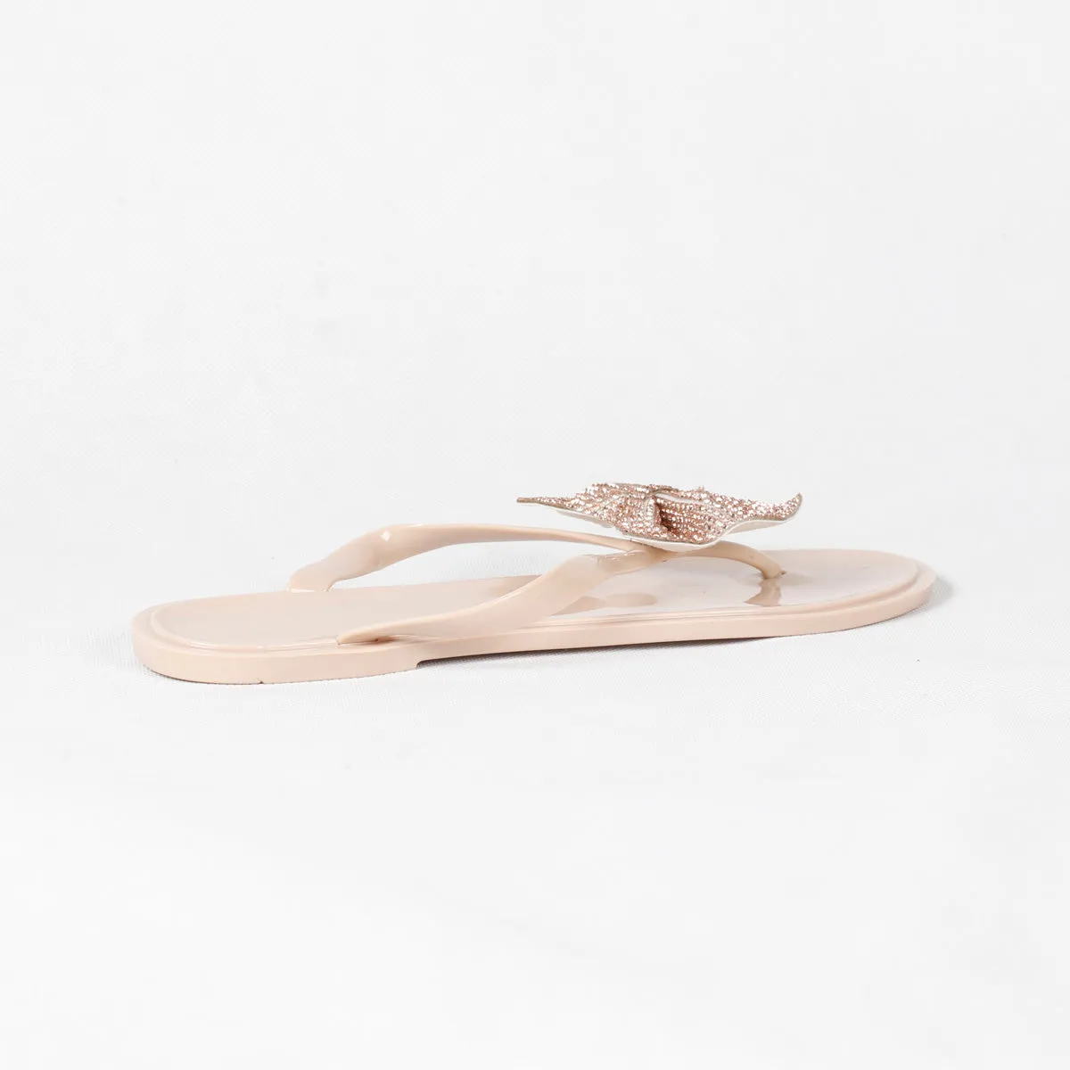 RXFSP Bow Flash Diamond Slippers