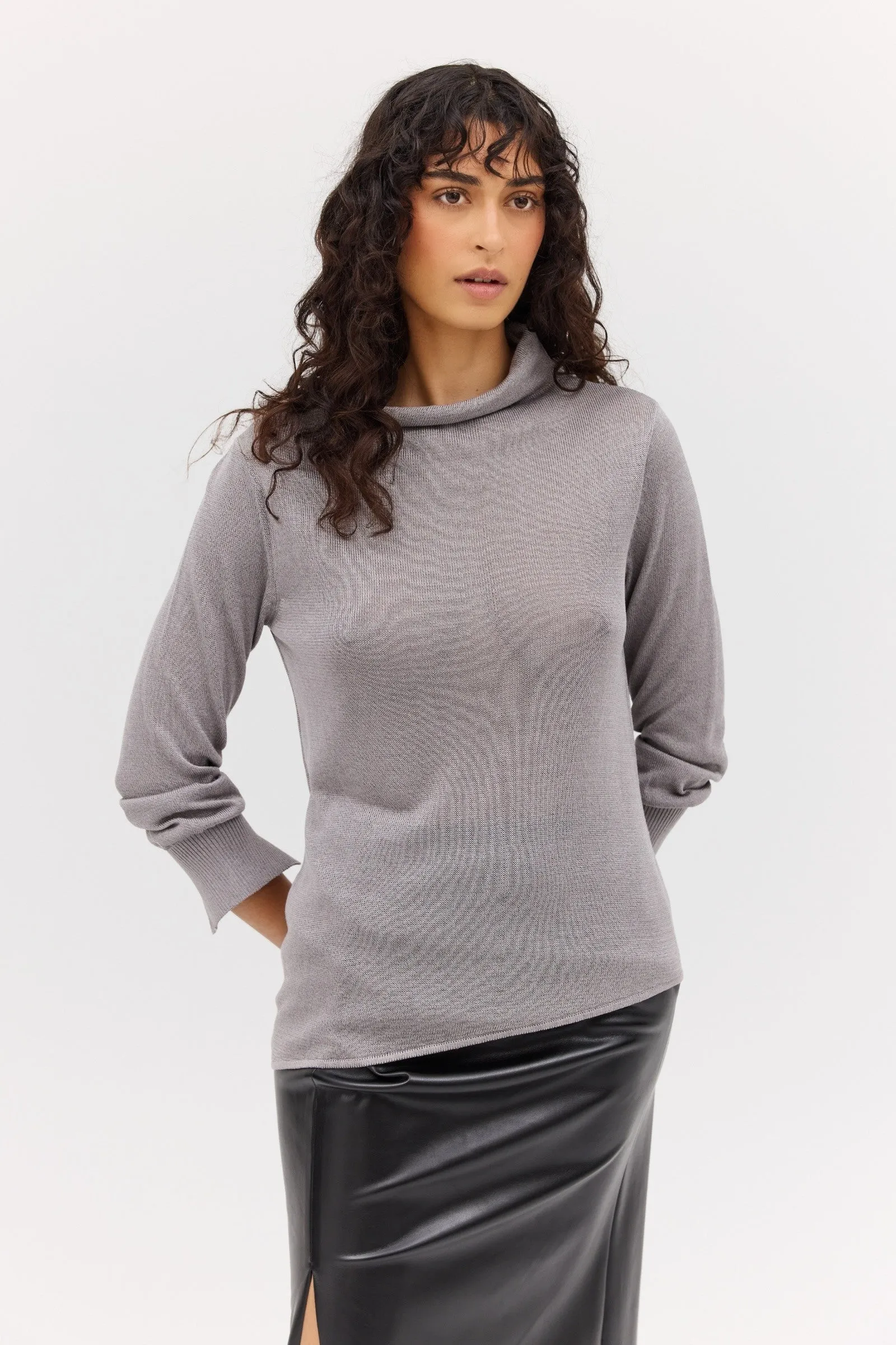 SILVER BERNICE KNIT