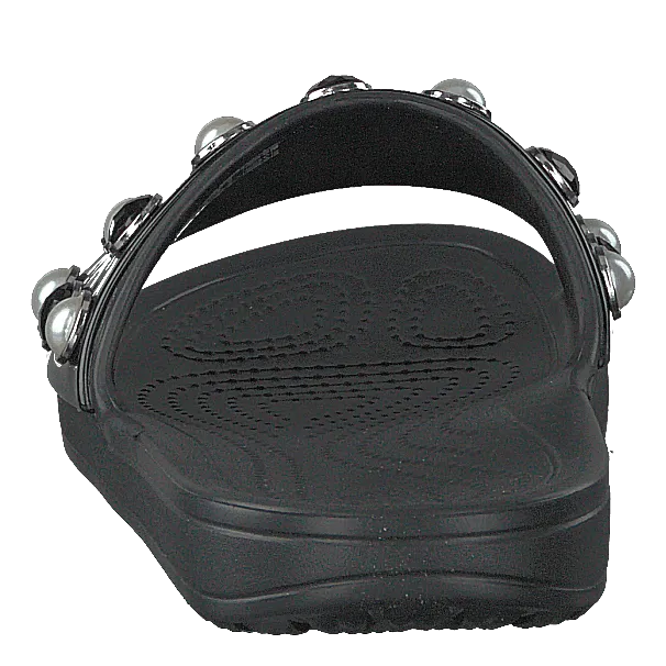 Sloane Timeless Pearl Slide Black