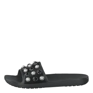 Sloane Timeless Pearl Slide Black