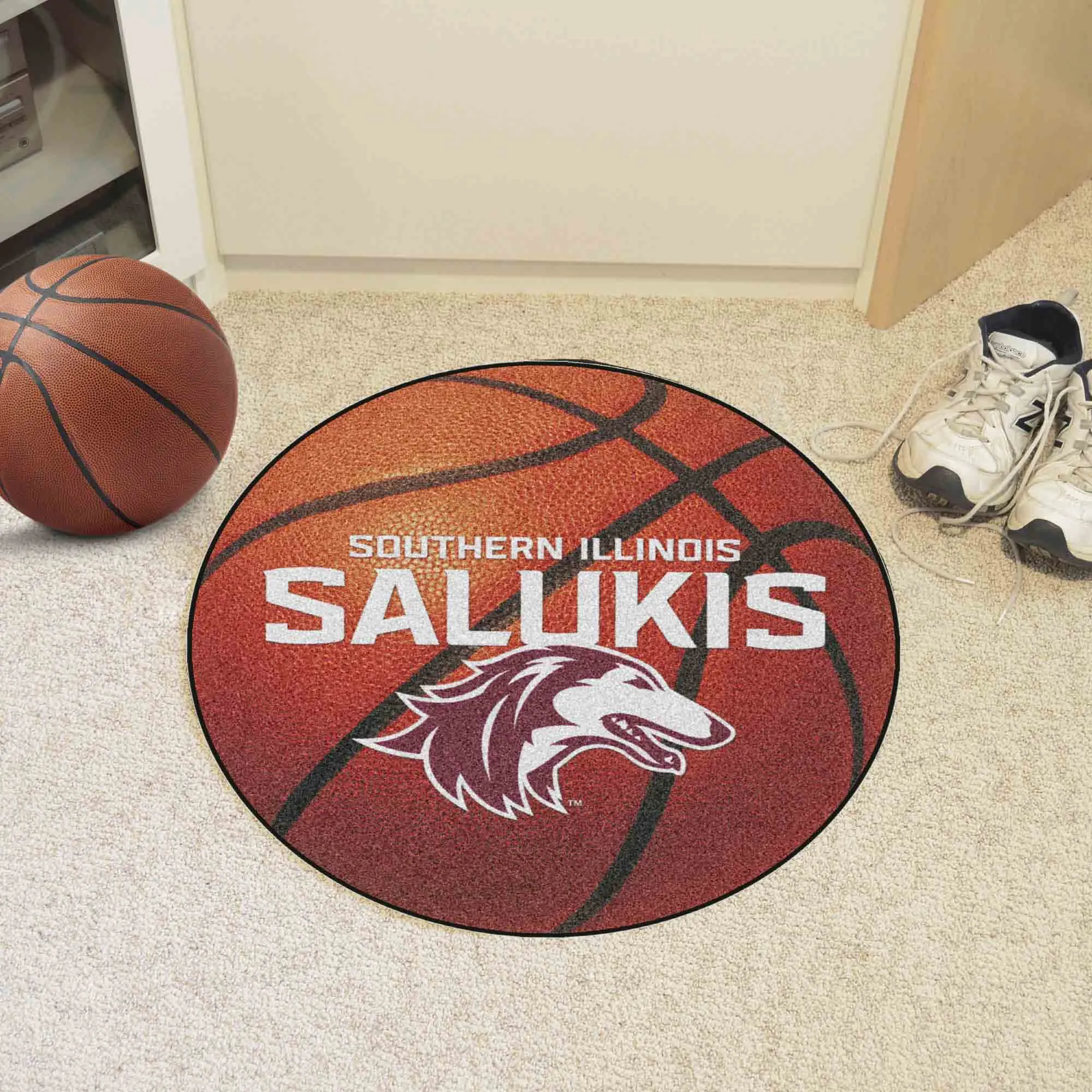Southern Illinois University Basketball Mat