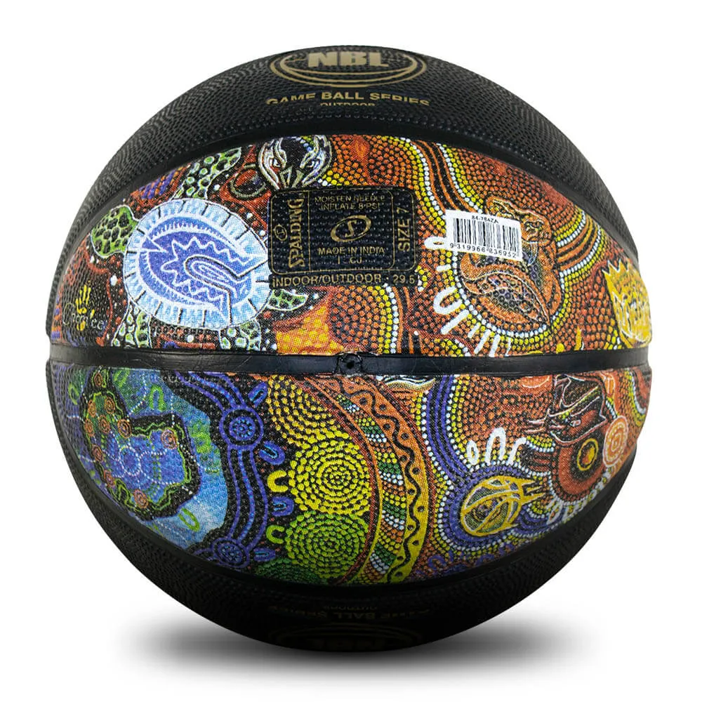 SPALDING BASKETBALL NBL REPLICA GAME INDIGENOUS
