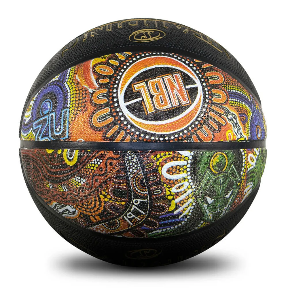 SPALDING BASKETBALL NBL REPLICA GAME INDIGENOUS