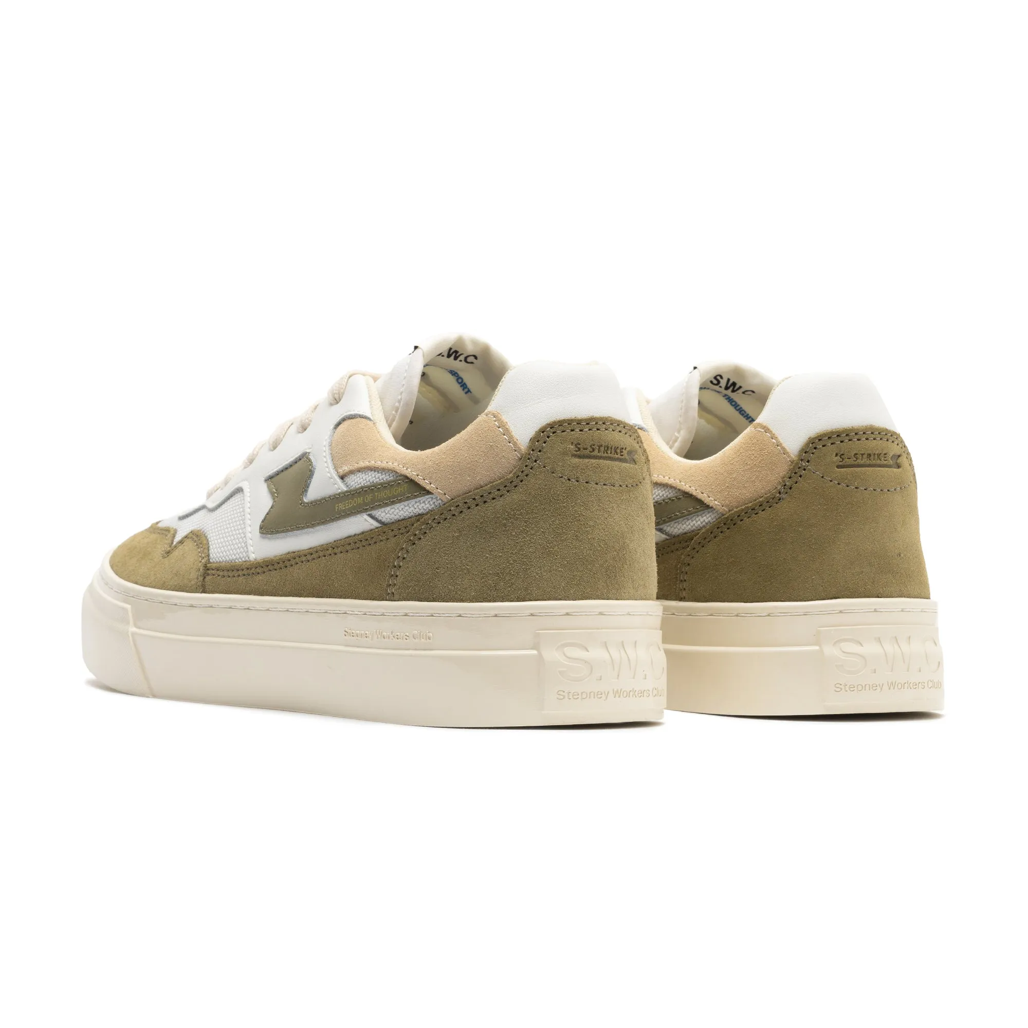 SWC Pearl S-Strike Suede Mix Moss YA09646