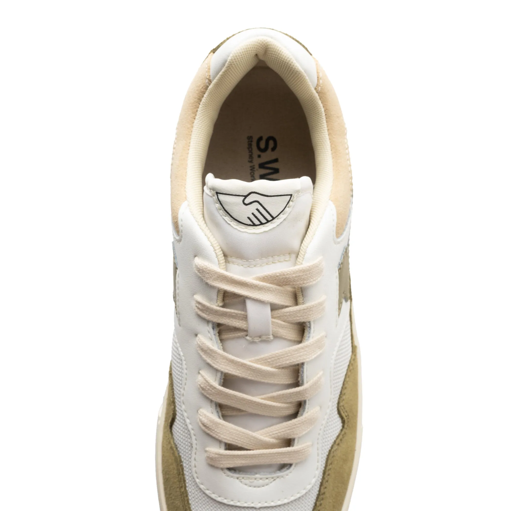 SWC Pearl S-Strike Suede Mix Moss YA09646