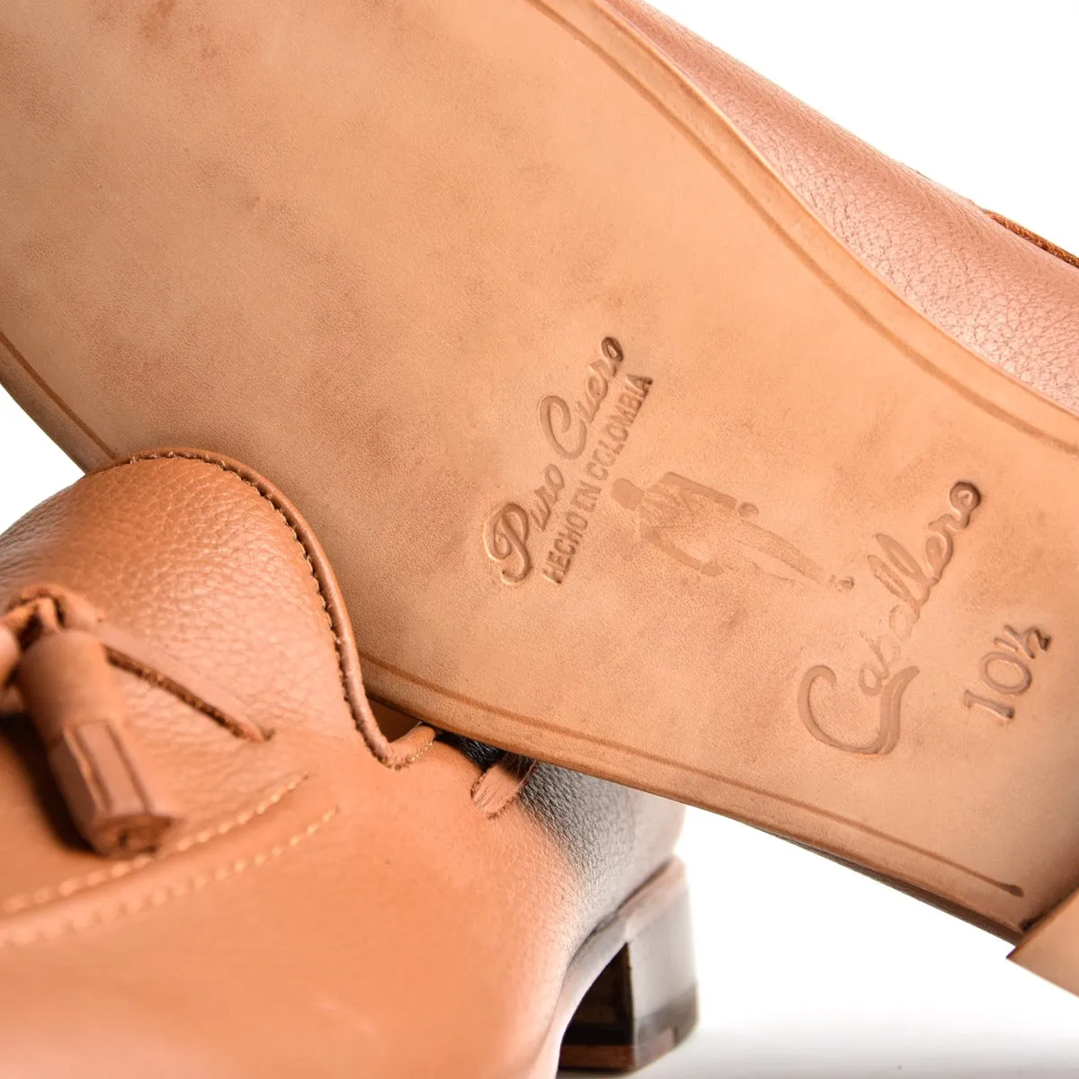 Tassel Loafer by Caballero - BROWN