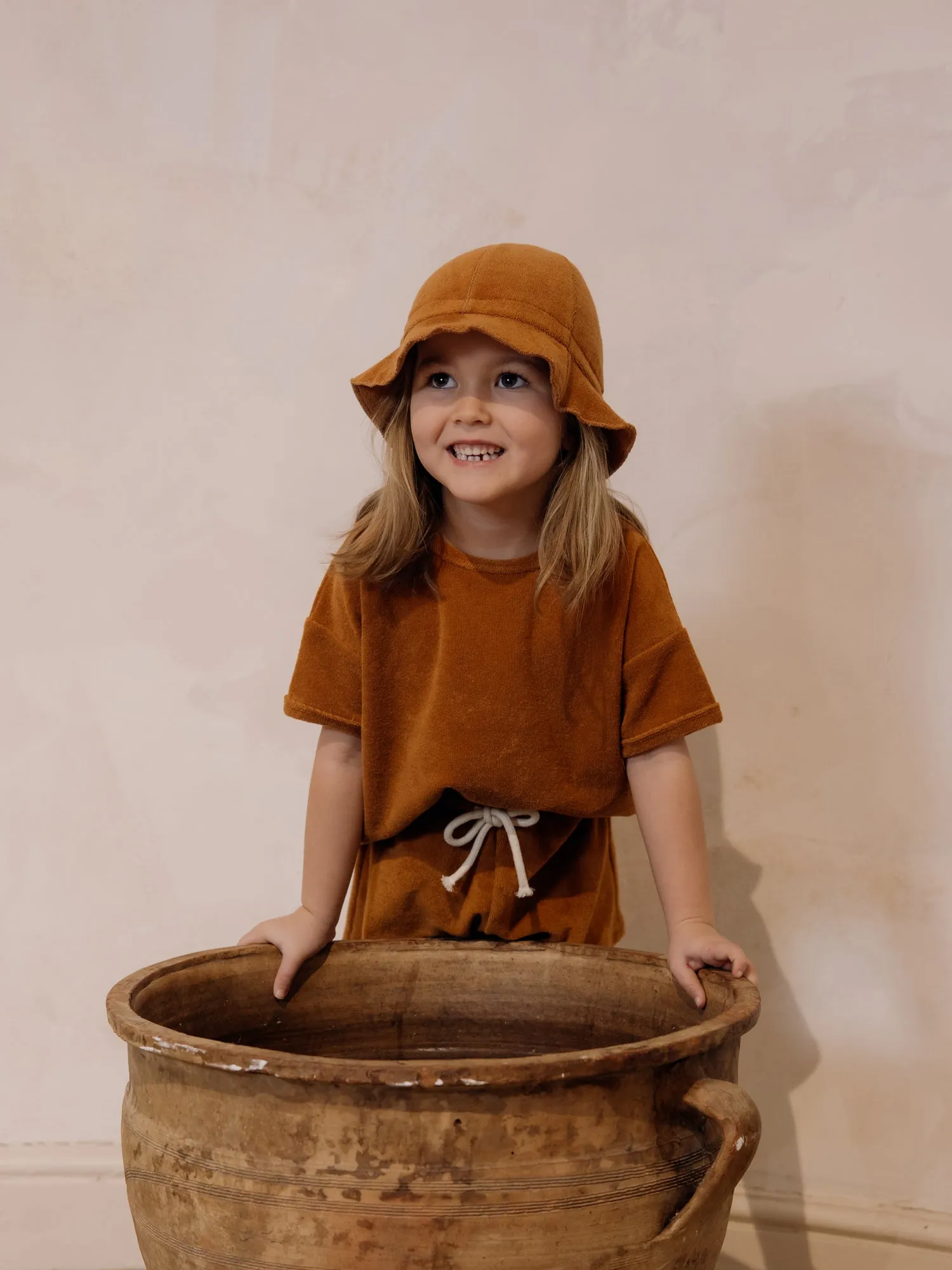 Terracotta Terry Sun Hat