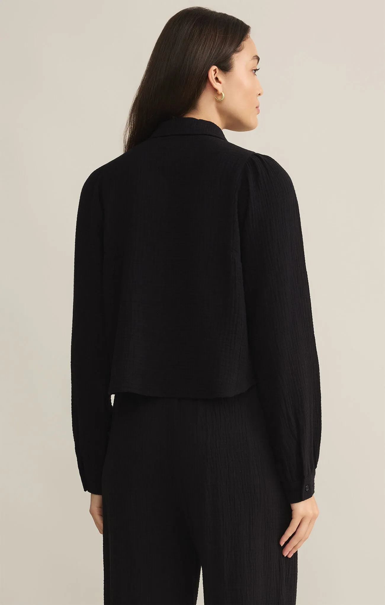 The Campo Button Up Gauze Top