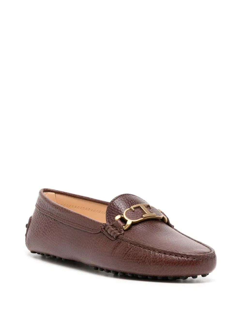 Tod's T-logo leather loafers