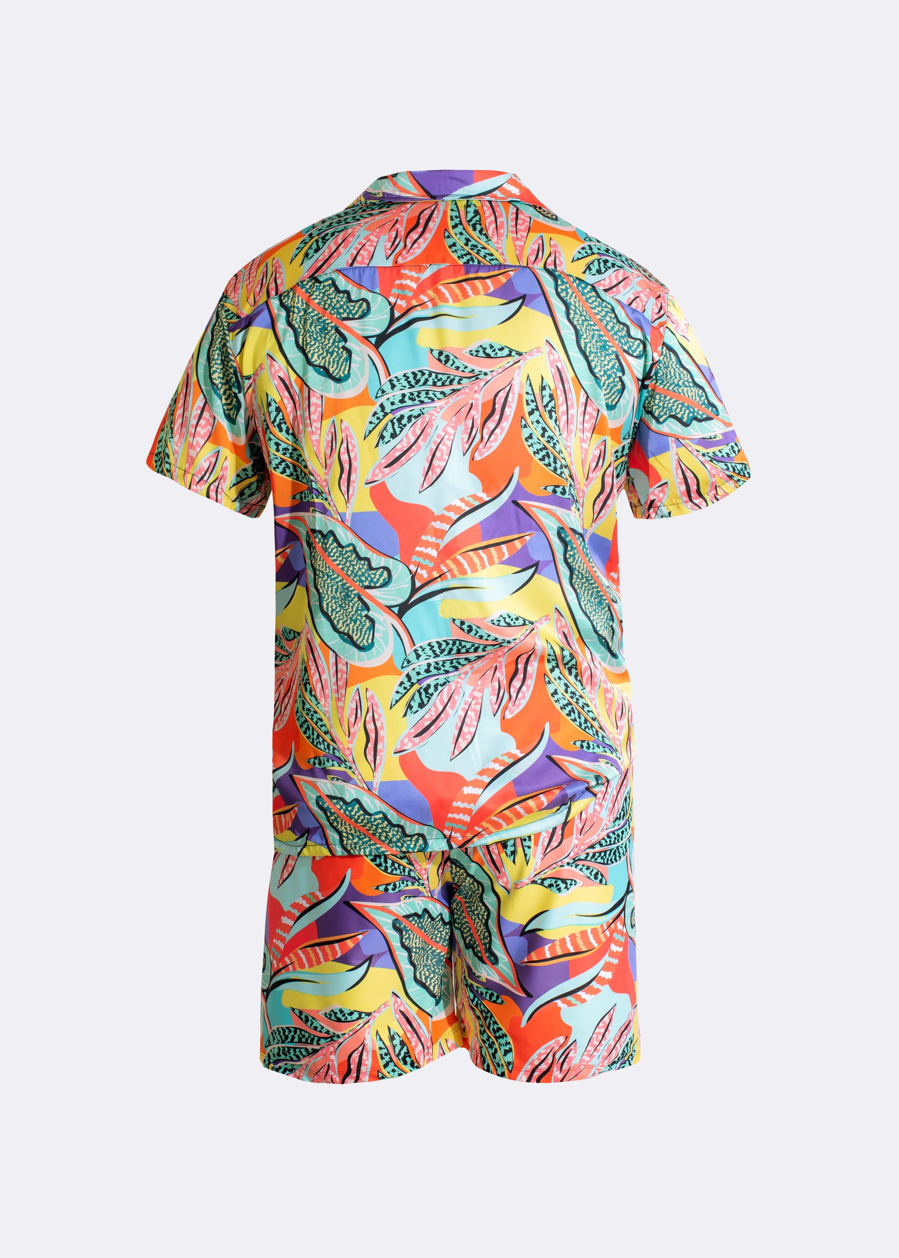 Tropical Getaway Short Orange