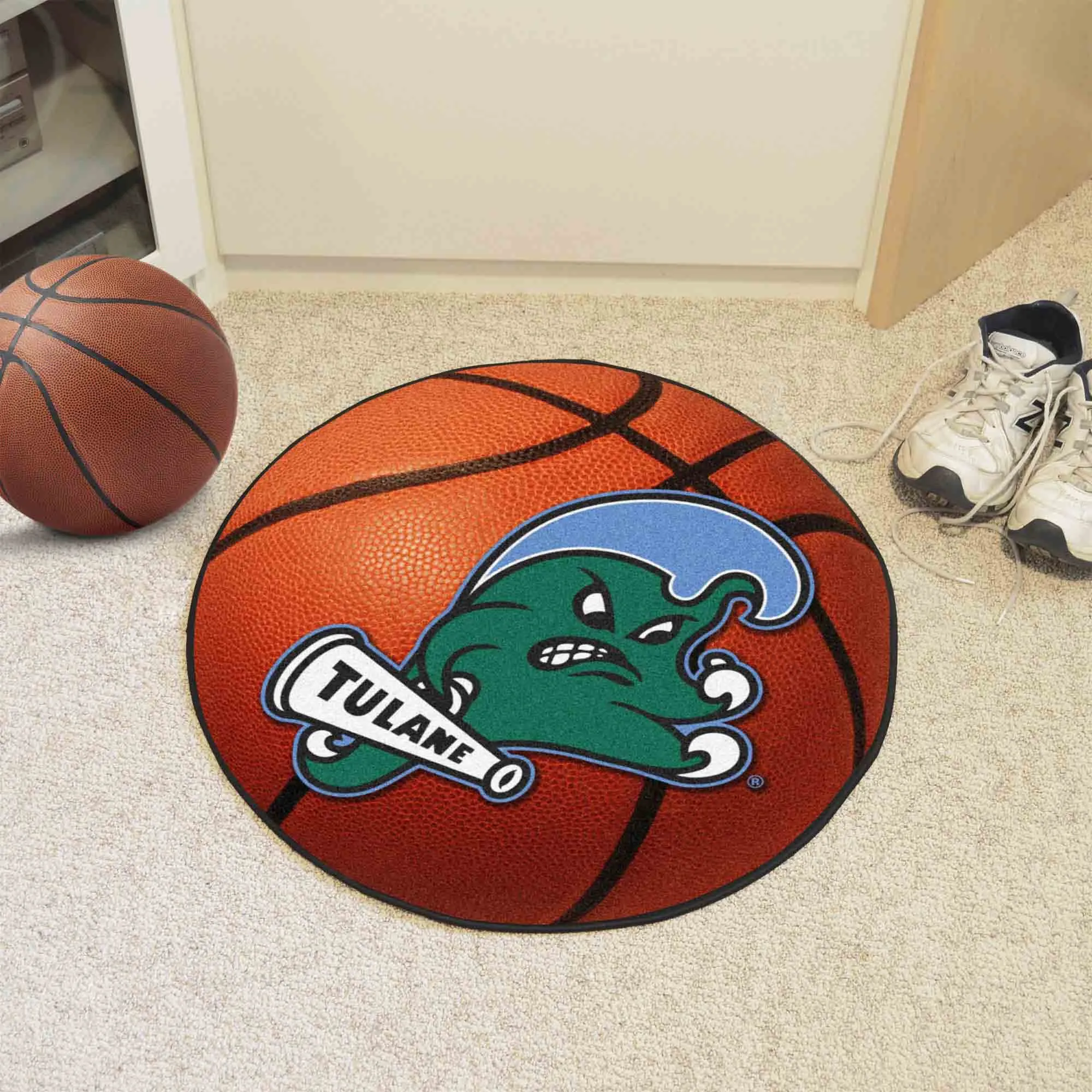 Tulane University Basketball Mat