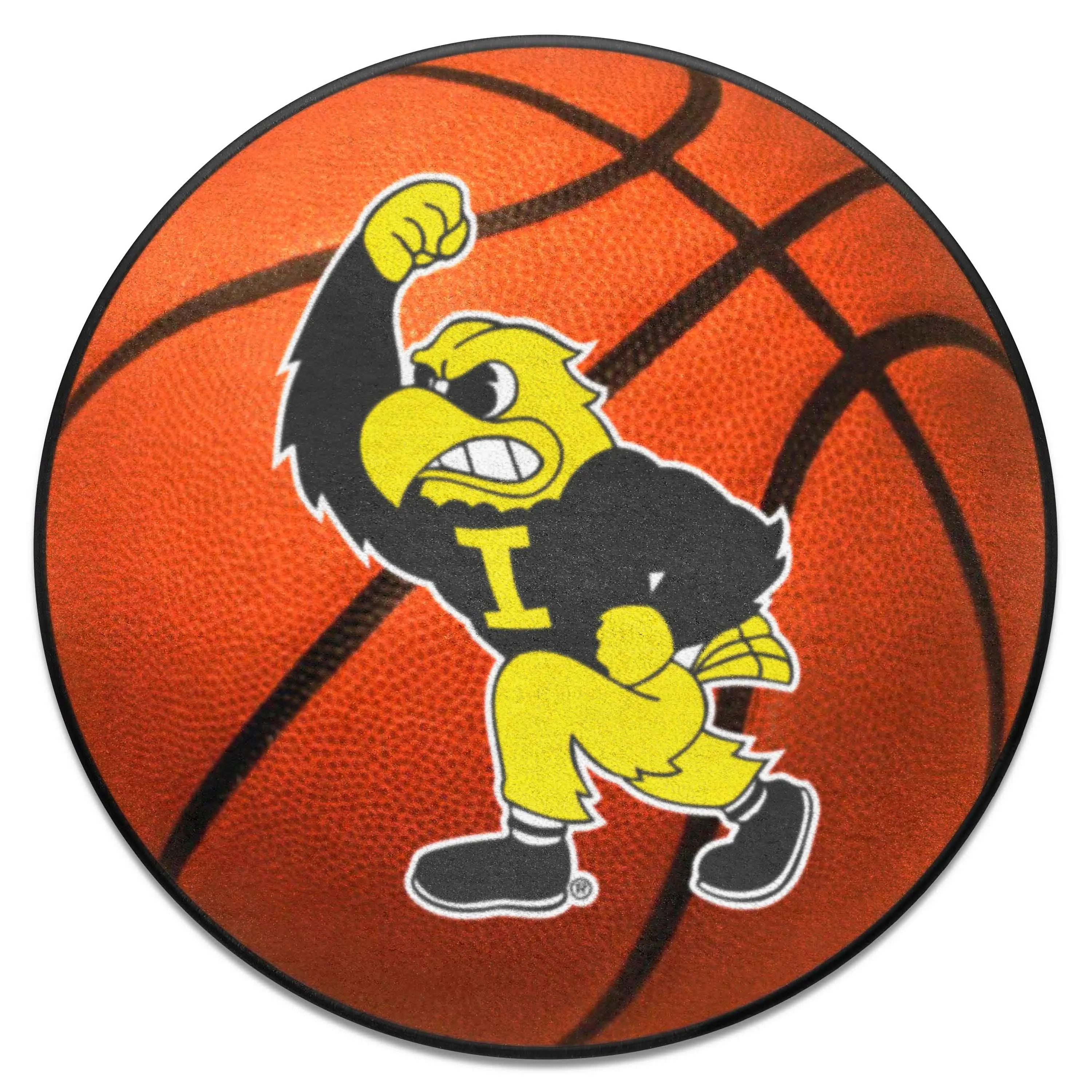 University of Iowa Basketball Mat