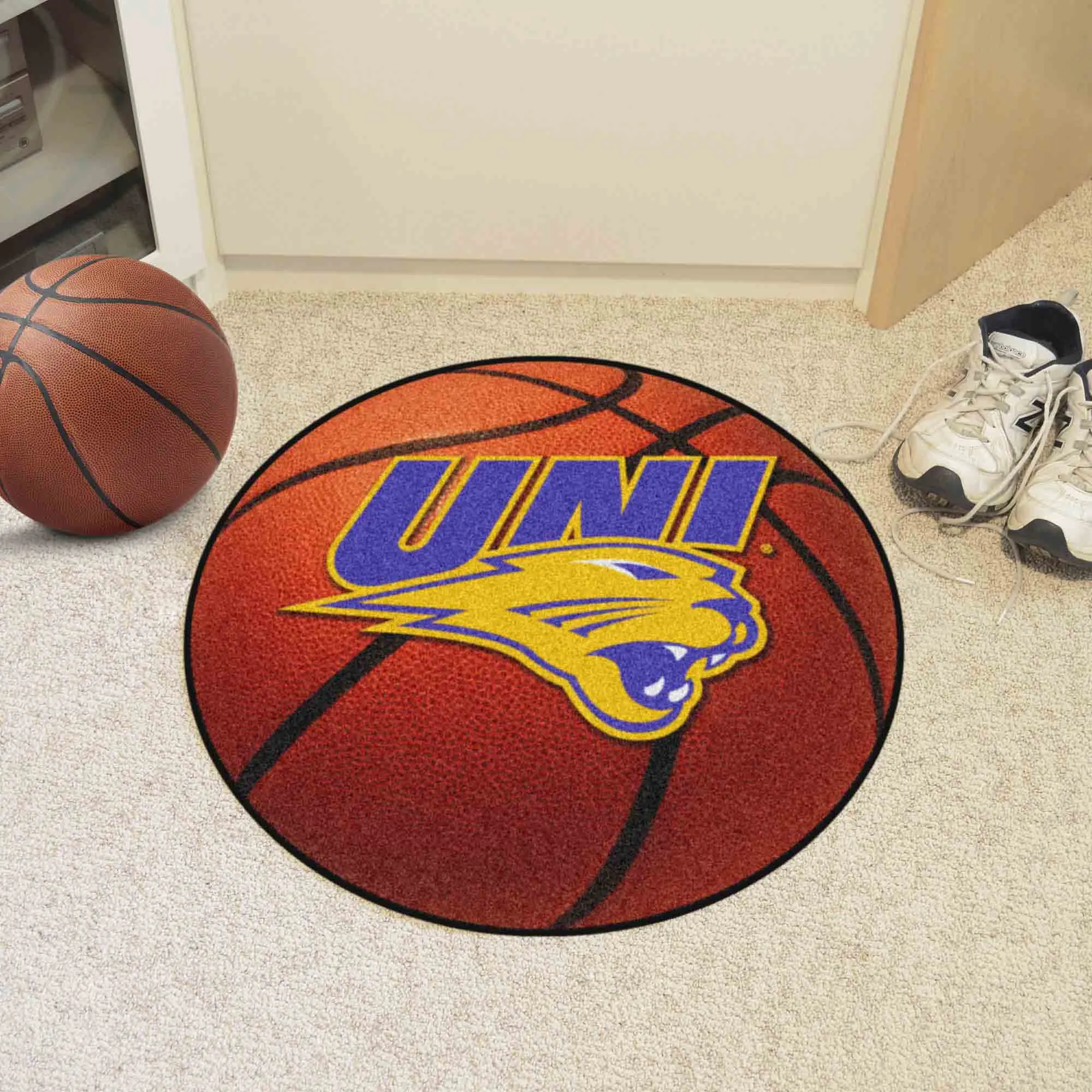 University of Northern Iowa Basketball Mat