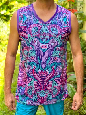 Urban Peacock Sublimation Basketball Jersey