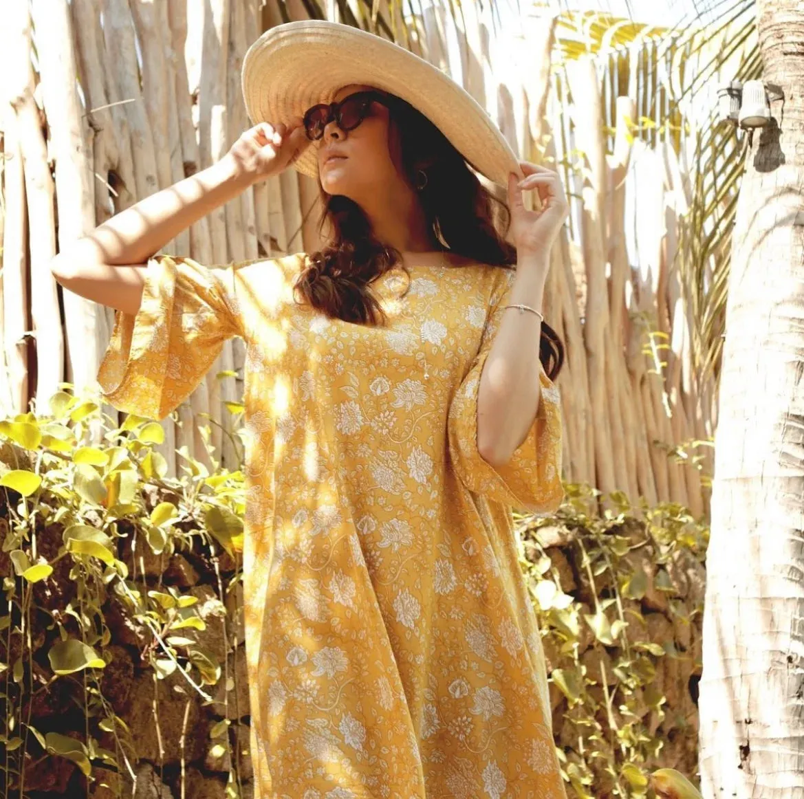Vintage Total Eclipse Shift Dress Floral - Small
