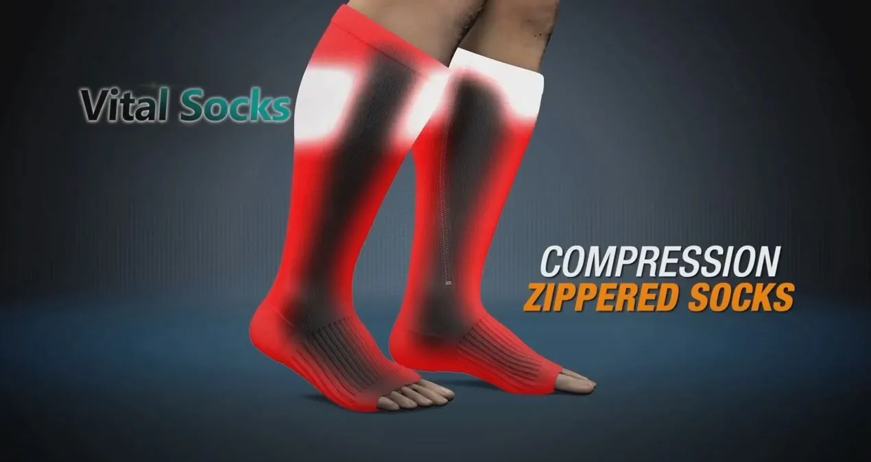 Vital Socks - Compression Socks (2 pairs)