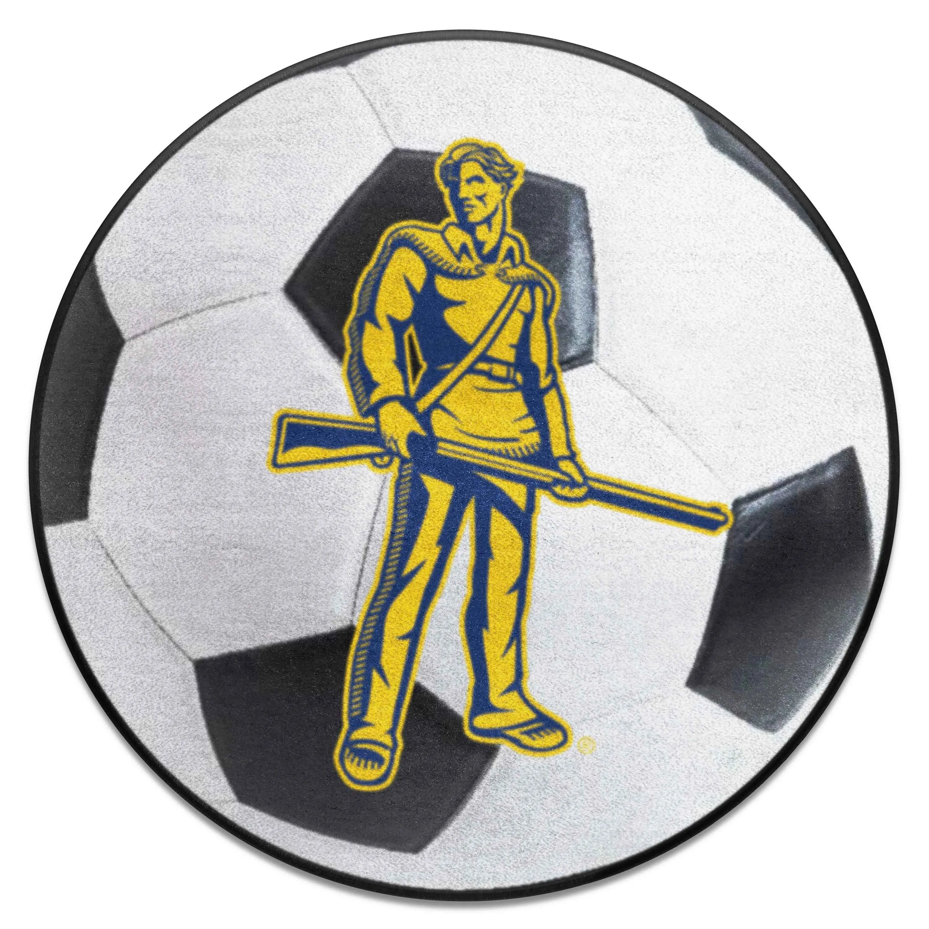 West Virginia University Basketball Mat